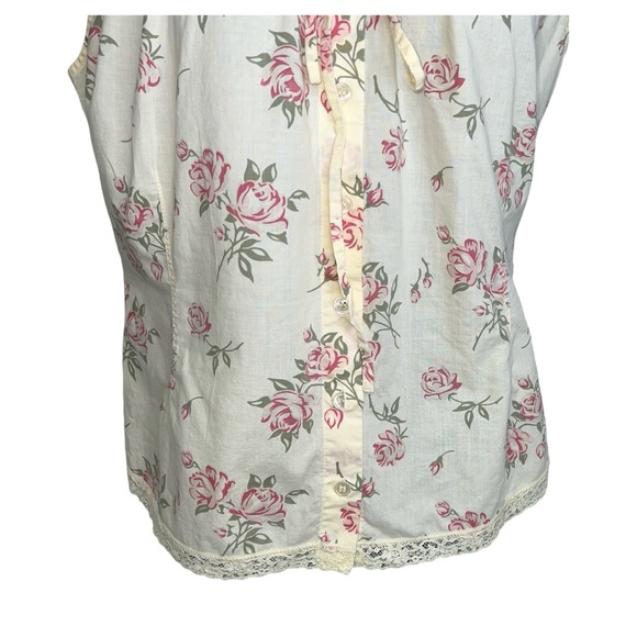 Vintage Victoria’s Secret floral milkmaid blouse - Picture 11 of 14